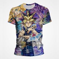 Japanese Anime Yu Gi Oh Dard 3D Print T-Shirts Men Women Casual Fashion Marvel Oversized T Shirt Harajuku Kids Tops Clothing