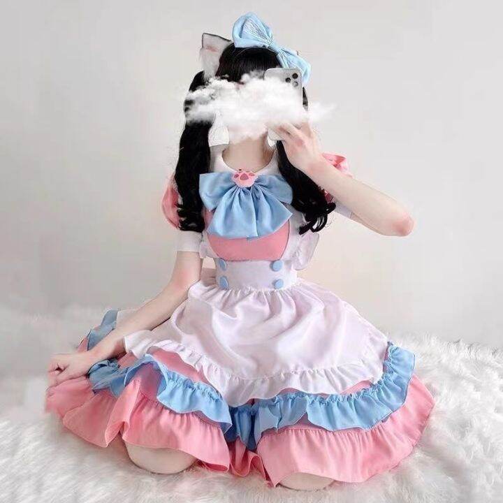 pink-women-maid-outfit-anime-long-dress-black-and-white-apron-dress-lolita-dresses-men-cafe-costume-cosplay-costume