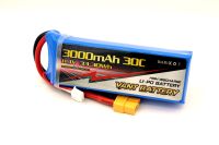 แบตลิโพ Lipo Battery 11.1V 3S 3000mAh 30C เซลล์เกรดA VANT และ Wild Scorpion ขั้ว XT60 T-Plug ปลั๊กดีน เลือกได้ 3เซลล์ เซลล์ไม่รั่ว ร้านไทย ส่งทันที