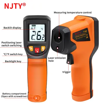 Non-Contact Laser LCD Display IR Infrared Digital C/F Selection