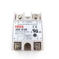 【✴COD✴】 Shop5781382 Store โซลิดสเตทรีเลย์ Ssr-10da Ssr-15da Ssr-25da Ssr-40da 3-32V Dc ถึง24-380V Ac Relay สถานะของแข็ง