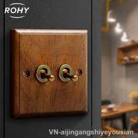 【hot】▫☈  switch vintage toggle USB socket 1/2/3/4Gang 2Way 110-250V kitchen