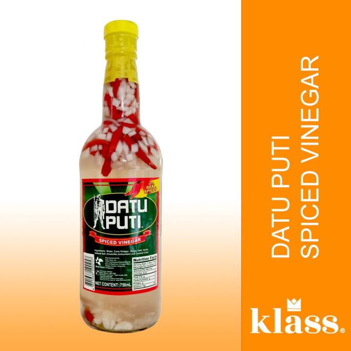 Datu Puti Pinoy Spiced Vinegar 750ml Filipino Lazada Ph