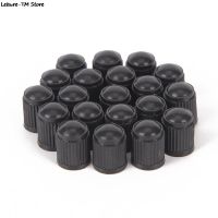 20Pcs Black Plastic Dust Valve Caps Bike Car Wheel Tyre Air Valve Stem Caps Motorcycle Tyre Air Valve Caps Car Accessories