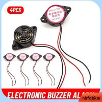 NHFQBKM 4pcs ของใหม่ เสียงเตือนภัยจาก3015 DC 24V เสียง Beeper กริ่งกลไก สัญญาณเตือนอิเล็กทรอนิกส์ โทนเสียงคงที่