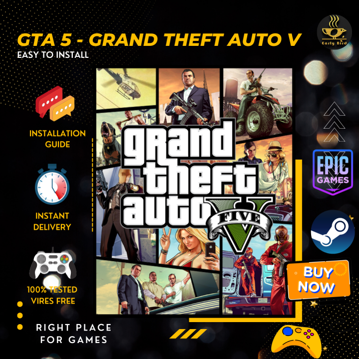 Gta 5 epic games  gta 5 premium edition How to Install gta 5 free epic  games 