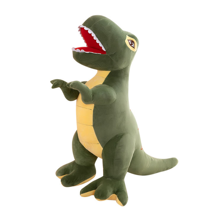 hot-ขายส่งซื้อตุ๊กตา-tyrannosaurus-tyrannosaurus-ragdoll-ของเล่นตุ๊กตาไดโนเสาร์-logo-หมอนกอดนอนเด็กชายของขวัญวันเกิด