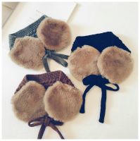 【Miki Xinyuan】 KoreanWinter เด็กถัก EarmuffColor กำมะหยี่อบอุ่นผ้าพันคอเด็ก BoysHeadwearCostumes อุปกรณ์เสริม