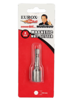 EUROX ?? ดอกไขควงลูกบล็อค 6เหลี่ยม 8x45mm. *1ดอก* เครื่องมือช่าง ดอกไขควง ลูกบล็อค