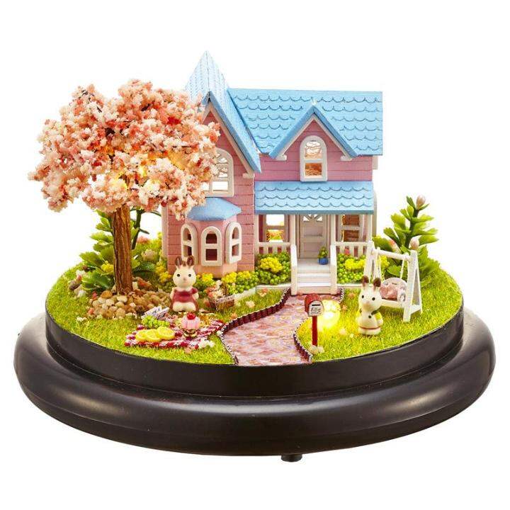 DIY Miniature Doll House B016 Cherry Conventions Lazada Indonesia