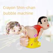 Máy Thổi Bong Bóng Tự Động Có Đèn Và Nhạc Hình Cậu Bé Bút Chì Shin-chan