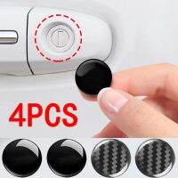 4PCS Universal Car Door Lock Keyhole Protection Stickers for BMW VW Skoda Nissan Ford Fiat Mazda Seat Car Accessories