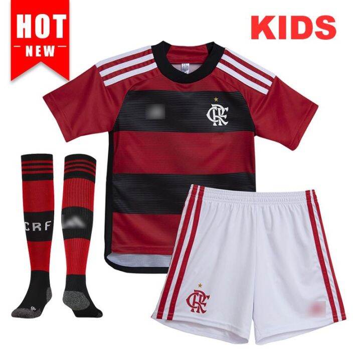 NEW 2023 2024 Kids kits Flamenco Home soccer Jersey 23 24 Boys Football ...