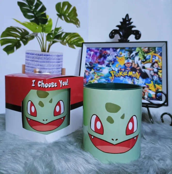 BULBASAUR MUG POKEMON MUG WITH MUGBOX FREE REF Lazada PH