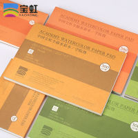 BaoHong 200G/M2 Cotton Professional หนังสือสีน้ำ20แผ่น Hand Painted ACADEMY กระดาษสีน้ำ Pad สำหรับศิลปินภาพวาด Supplies