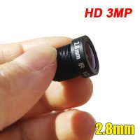 HD 1/2 7 "3MP เลนส์2.8มม. 115กล้องวงจรปิดองศามุมกว้างเลนส์3MP M12x0.5สำหรับความปลอดภัย AHD TVI SDI CVI กล้อง IP