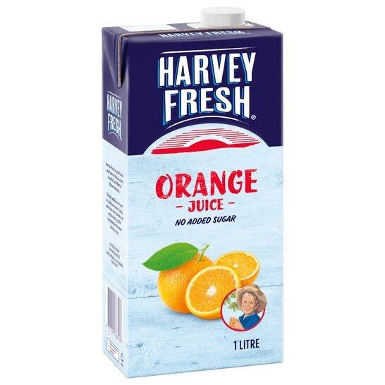 Harvey Fresh Orange Juice 1 Litre/Liter 1000ml Orange Juice Harvey