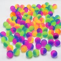 【YF】℡  10Pcs 25MM Bouncy Outdoor Rubber Jumping Balls Games Anti-stress for Kids Birthday Favors Baby Shower