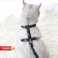 ☈ I-shaped chest and cat leash style windproof breakaway for dogs pet supplies