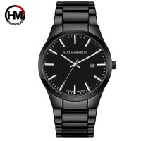 Men Watch Top Brand Original Sports Quartz Black Mens Watch All Steel Waterproof Classic Business Fashion Calendar Wristatches