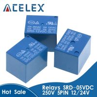 【❉HOT SALE❉】 ozba941332 รีเลย์ Srd-05vdc-Sl-C Srd-12vdc-Sl-C Srd-24vdc-Sl-C Srd-48vdc-Sl-C 5ขา Dc 5V 12V 24V 48V 250vac รีเลย์กำลังไฟ5pin