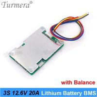 【No-profit】 Trendy deals Mall Turmera 3S 5S 6S 7S 10S 20A BMS 12V 21V 25V 29.4V 36V 18650 Li-Ion Board พร้อม Balance สำหรับไขควง