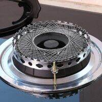 New Product Stainless Steel Gas Stove Torch Gas Energy-Saving Circle Wind Resistant Cover Case Net Kitchen Accessory