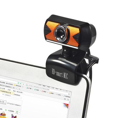 ☊๑ HD Webcam Mini Computer PC WebCamera USB Driver-Free Built-In Dual Microphones For Live Broadcast Video Calling Conference Work