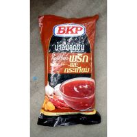 ?สินค้าขายดี? [1ชุด 1รายการ]นาทีทอง บีเคพี น้ำจิ้มลูกชิ้น 1000 กรัม BKP SPICY DIPPING SAUCE FOR MEATBALL 1000 G