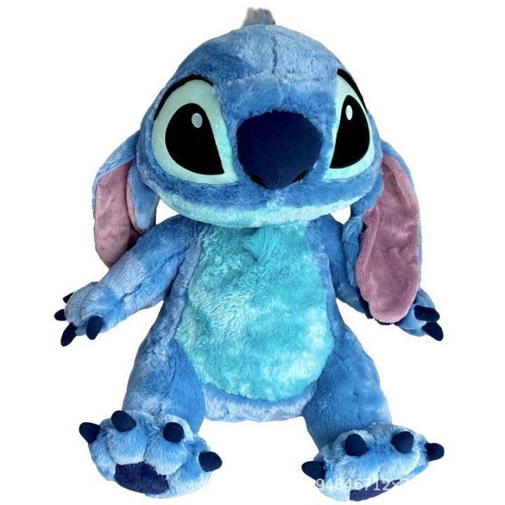 lilo-amp-stitch-ของเล่นตุ๊กตาผ้ากำมะหยี่การ์ตูนสัตว์ประหลาดน้อยหมอนตุ๊กตาเบาะตะเข็บคู่เด็กของขวัญวันเกิดวันคริสต์มาส