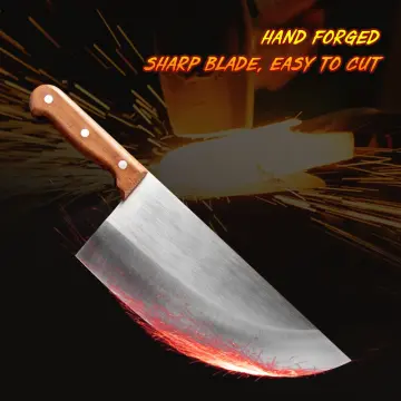 Sato Forged Heavy-Duty Meat Cleaver Chopping Butcher Knife (Bone Chopp