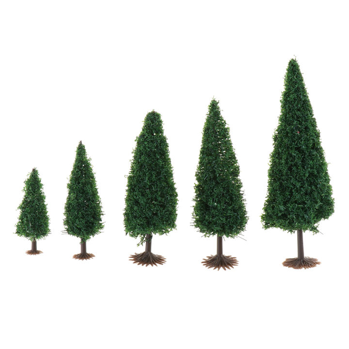 dolity-10ชิ้นโมเดลหญ้าต้นไม้ภูมิทัศน์ป่าไม้ต้นคริสต์มาสตั้งโต๊ะประดับหิมะพื้นดิน