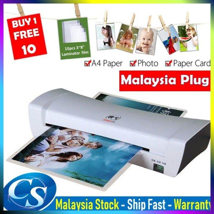 CSMall New Qsmile Replace Old SOONYE SL200 / SL299(3In1) Quality A4 Document & Photo Laminator