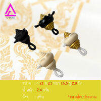 CJ-Beads หัวขุนบัว สำหรับแต่งสร้อย งานเรซิ่น รหัส RA10 และ RA10Y