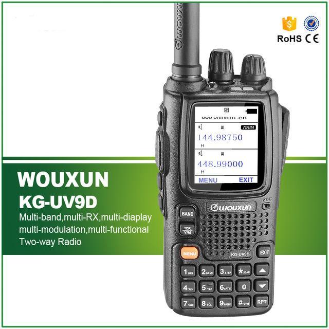Wouxun KG-UV9D Plus Dual Band Transmission Cross-Band Repeater AirBand  Receive Walkie Talkie Two-way Radio Lazada
