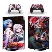 Anime Rosario Vampire PS5 Disc สติกเกอร์ผิว Protector รูปลอกสำหรับคอนโซล Controller PS5 Disk สติกเกอร์ผิวไวนิล