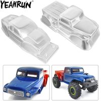 YEAHRUN เคสรถ RC พลาสติกใสสำหรับ1/24แกน SCX24 90081 AXI00004ชิ้นส่วนอัพเกรด DIY