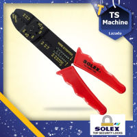 SOLEX crimping pliers คีมปอกสายไฟ ย้ำหางปลา สายไฟ รุ่น 46000