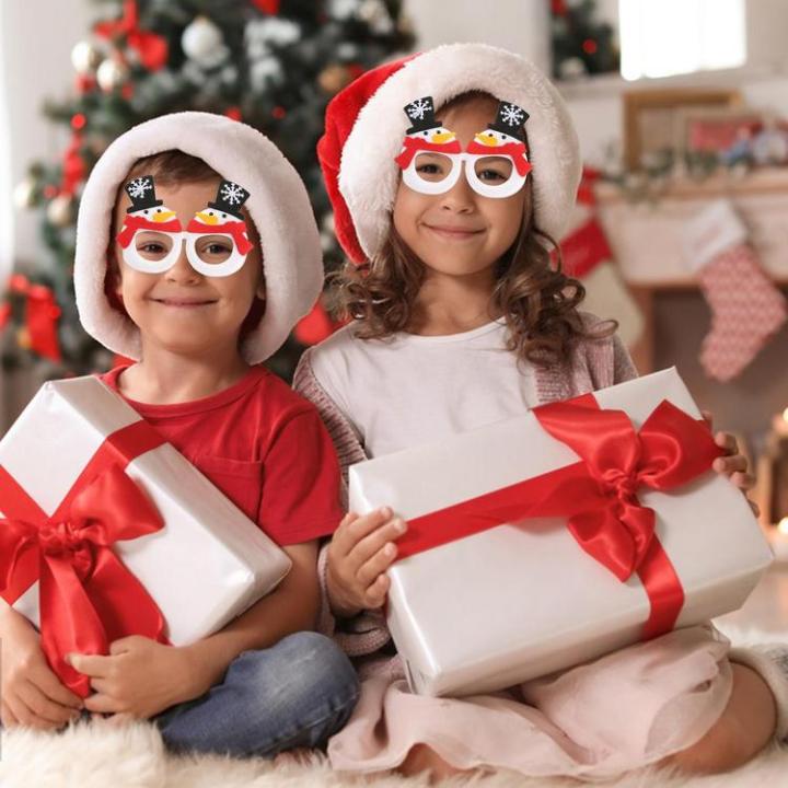 christmas-glasses-funny-snowman-sunglasses-frames-christmas-costume-accessory-for-festival-celebration-evening-party-for-women-men-kids-graceful