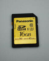 Panasonic 16GB Gold Series UHS-I SDHC Memory Card (U3), Water, Shock, X-Ray and Magnet Proof, RP-SDUD16G