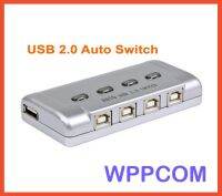 USB auto switch 2/4 port สำหรับต่อคอม 2/4 เครื่อง  ออกเครื่องปริ้น  1 เครื่อง