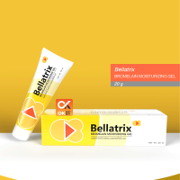 [&amp;gt;หลอดเหลือง 20 g&amp;lt;]  เบลลาทริกซ์   Bellatrix Bromelain moisturizing Gel 20 g  มอยเจอร์ไรซิ่ง (วันหมดอายุ 8/3/26)