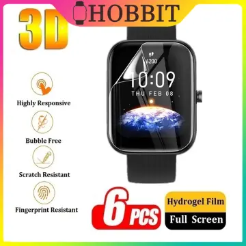 For Amazfit Bip 5 Screen Protector Curved Film for Amazfit Bip5 Smartwatch  Smart Watch Anti-scratch Protective Cover Not Glass - AliExpress