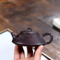 Yixing Tea pot purple clay filter Stone scoop teapot beauty kettle Raw ore Handmade Boutique Tea set Customized authentic 130ml