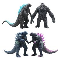 Godzilla King Kong Figures Action Figurine Animal Dinosaur Gorilla Toys 17CM 7Inch ABS Puzzle Monster Doll Toys Model Ornaments