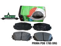 ผ้าเบรคหน้า ผ้าเบรคแท้ Prima PDB1785 สำหรับ Toyota Vios ปี07-12, Yaris S ปี06-12