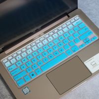 เคสหนังปกป้องแป้นพิมพ์ขั้วต่อสำหรับแล็ปท็อป Asus ใหม่ ZenBook พลิก14 UX461 UX461UA UX461UN / VivoBook S406U S406UA TP461แผ่นอุปกรณ์เสริมแป้นพิมพ์