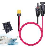 Solar Connector To XT 60 Adapter Solar Charge Cable Connector Connect Solar Panel For Portable Power Station Solar Generator Power Points  Switches Sa