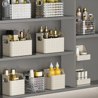 【YD】 Luxury Storage Organizer Cosmet Makeup Skincare Organizers Make Up Rack Qtip