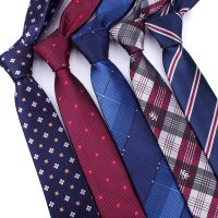 ☌☜ Men ties necktie Men 39;s vestidos business wedding tie Male Dress legame gift gravata England Stripes JACQUARD WOVEN 6cm